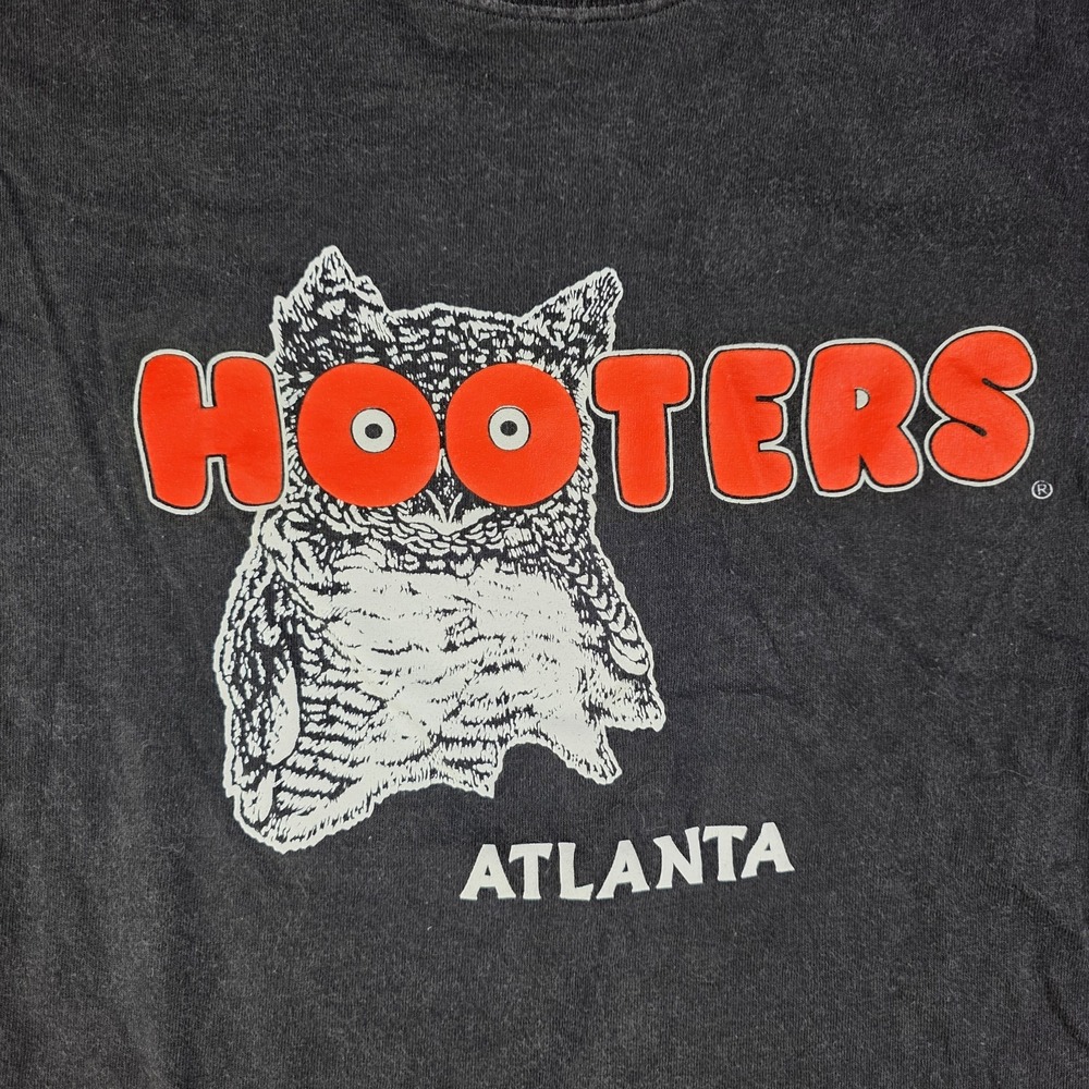 Vintage Hooters Atlanta Georgia‎ Owl More Then A Mouthful Shirt Size Large - Picture 4 of 7
